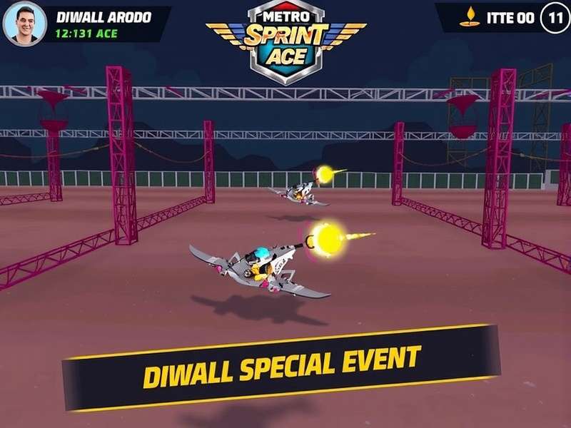 Metro Sprint Ace Gameplay Screenshot